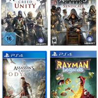 Assassin’s Creed 8, 9, 11 / Rayman Legends PS4 PS5