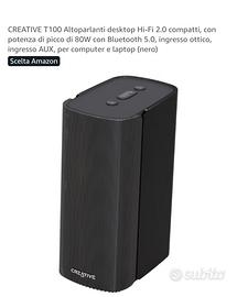 Casse acustiche per PC fissi e portatili 80 Watt