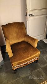 Poltroncine in velluto