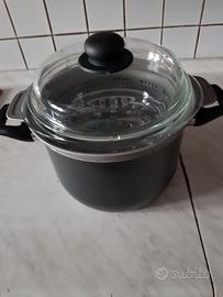 SET  Pentola + scolapasta+vaporiera+coperchio