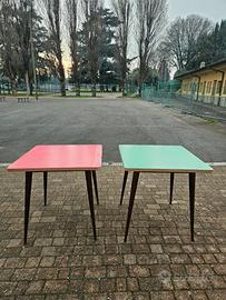 Due tavolini vintage (anni 50')