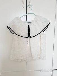 Top bianco da donna