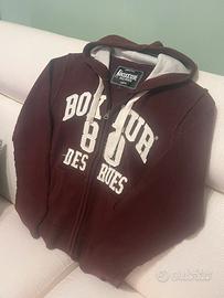 Felpa con capouccio boxeur