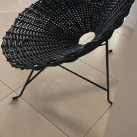 Poltrona sweet 27 in metallo e PVC