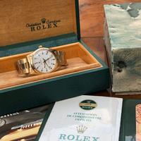 Rolex Oyster Perpetual 34mm full set in oro 18k