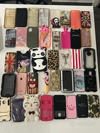 Lotto cover varie iphone Samsung antiurto