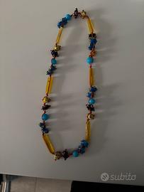 Collana in cristallo di Murano
