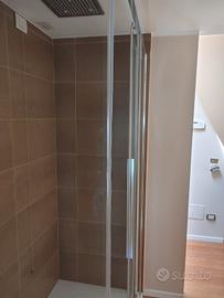 MEGIUS ZEN Box doccia angolare 120x80