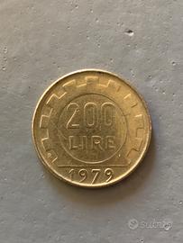 Moneta 1979 di 200 Lire