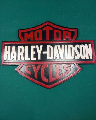 Quadro targa insegna HARLEY DAVIDSON 