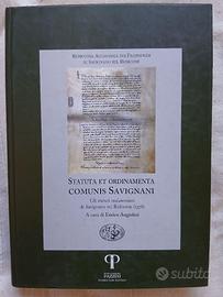 Statuta et ordinamenta comunis Savignani - libro