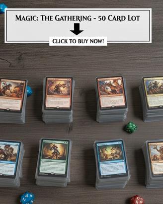 🔥50 Carte Magic 1 Rara + 1 Foil Garantite 🔥