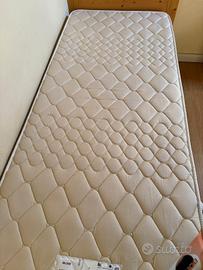 rete a doghe 90×180 cm e materasso ipoallergenico