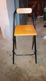 Sgabello per tastiera o zona bar