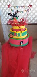 torta scenografia Bing