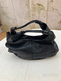 Borsa pelle nera MaxMara