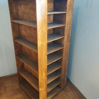 Mobile: libreria verticale girevole a 360°,vintage