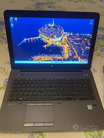 Pc  HP ZBook 15 G3 Xeon 16/256 nvidia quadro