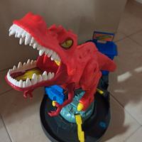 T Rex pista Hot wheels con suoni