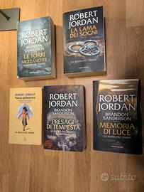 set 5 libri la ruota del tempo 