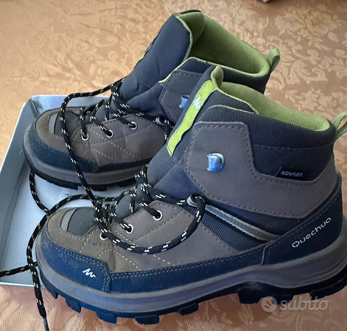 Scarpe trekking Bambino Quechua Decathlon nr. 35 Abbigliamento e