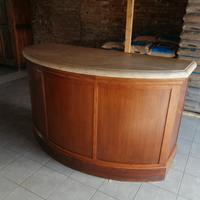 antico bancone da farmacia negozio 