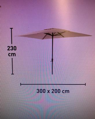 Ombrellone giardino/balcone