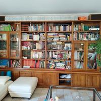 Libreria in legno massello – 4x2,5 metri