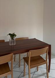 Tavolo Luna Tikamoon Massello di palissandro