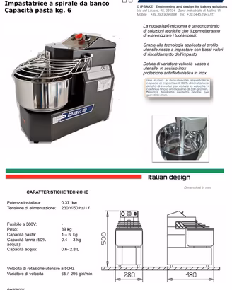 IP bake -  Micromix ISP6