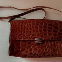 Borsa in pelle di coccodrillo