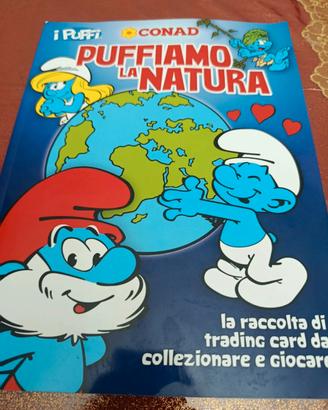 Album Puffi completo Conad 