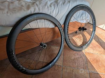 ruote carbonio per disco  attaque 50mm