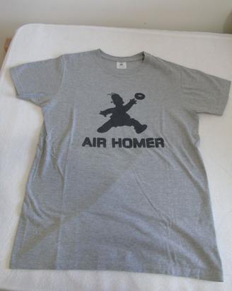 T-Shirt Air Homer grigia