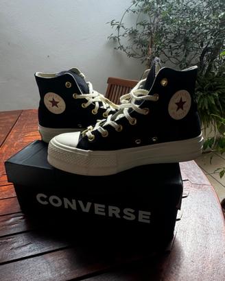 Converse Chuck Taylor All Star Lift Platform Nere/