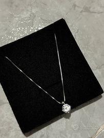 Collana punto luce argento 925