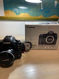 Canon Mark 2 combo Flash 580 EXII e Ob. 50 mm