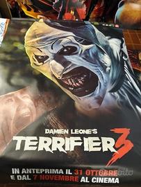 Terrifier 3 banner cinematografico