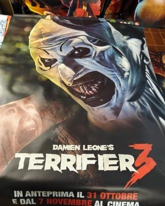 Terrifier 3 banner cinematografico