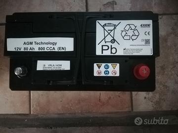 Batteria 80Ah 800A AGM Nuova