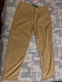 Pantaloni Velluto Benetton