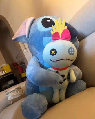Peluche STITCH GIGANTE 86 cm con Scrump - ORIGINAL