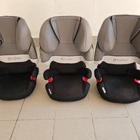 3 seggiolini auto Cybex Isofix