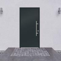 Portoncino da esterno in alluminio  taglio termico