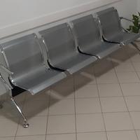 Panca 4 posti sala d'attesa