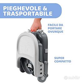 Rialzo sedia da tavolo per bambini, con vassoio