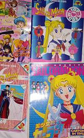 SAILOR MOON riviste dell'epoca e mini album