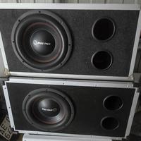 box subwoofer bass face
