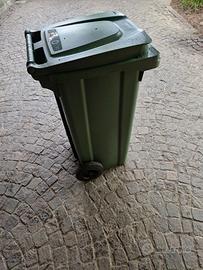 Bidone  carrellato con pedale Stefanplast