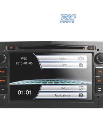NAVIGATORE RADIO 7" PER OPEL COLORE NERO SCURO US